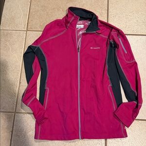 Womens Columbia Omni Heat Pink Jacket Size Large